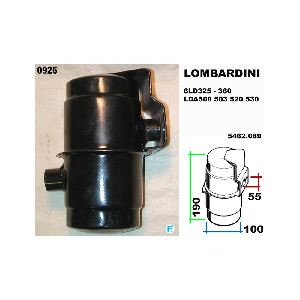 MARMITTA LOMBARDINI 6LD325-360 LDA500-530