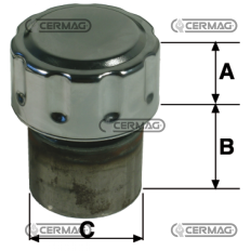 Tappo serbatoio a saldare