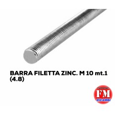 Barra filettata ZINC. M 10...