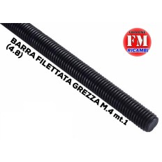 Barra filettata GREZZA M.4...
