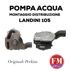 Pompa acqua montaggio distribuzione Landini 105