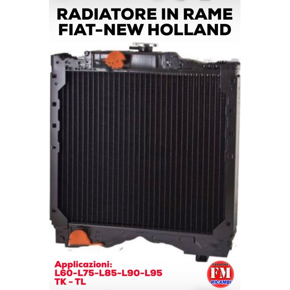 Radiatore in rame Fiat-New Holland