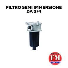 Filtro semi immersione da 3/4