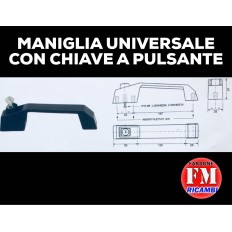 Maniglia universale con chiave a pulsante