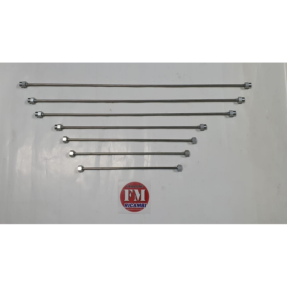 Tubo dritto per iniettori 12x14x800x6x1,5