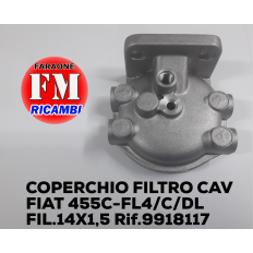 Coperchio filtro cav