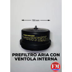 Prefiltro aria con ventola...