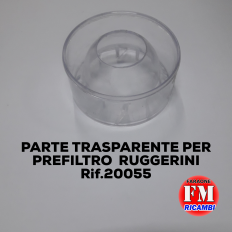 Parte trasparente per...