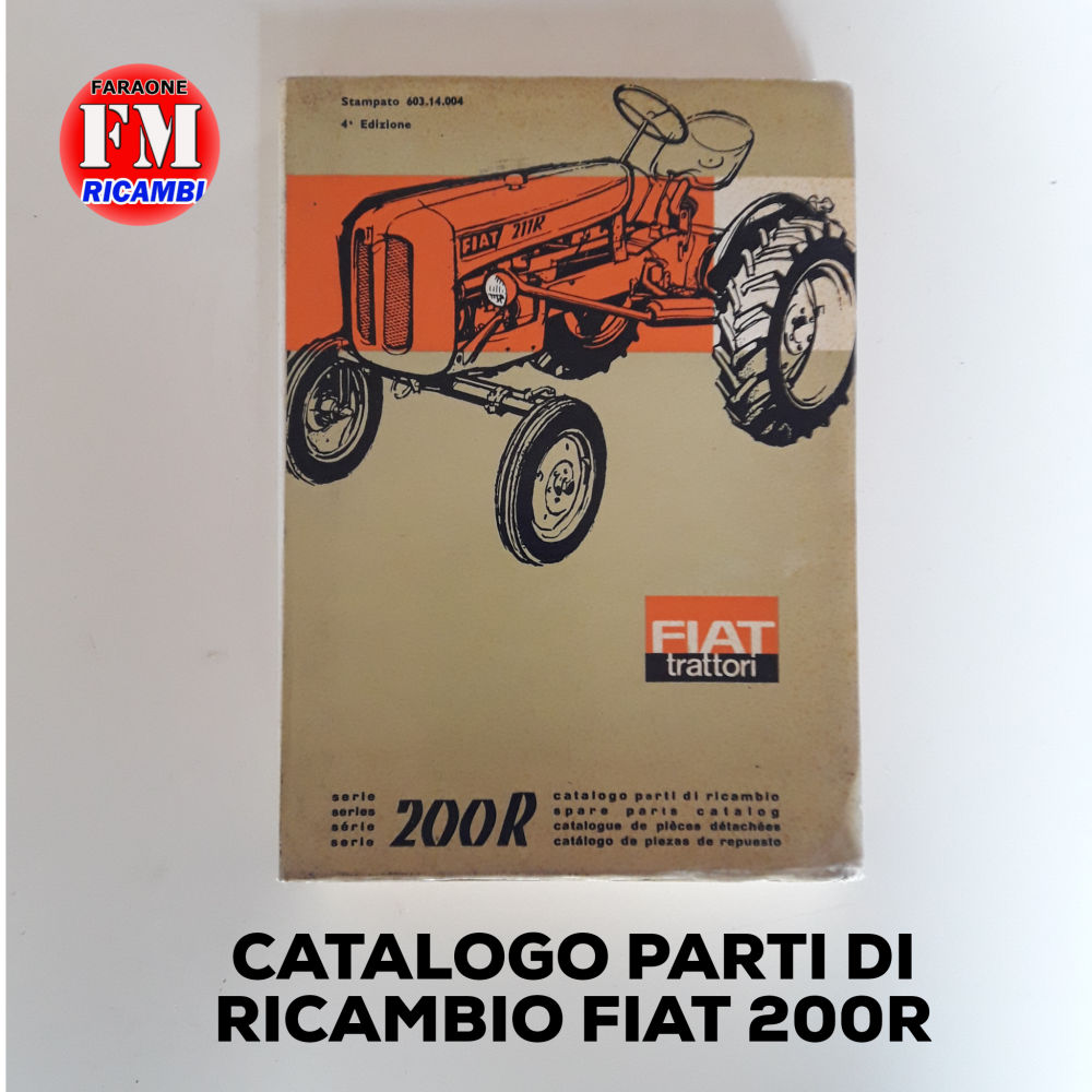 Catalogo parti di ricambio Fiat 200R