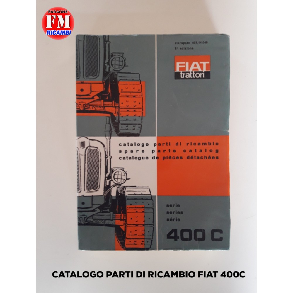 Catalogo parti di ricambio Fiat 400C