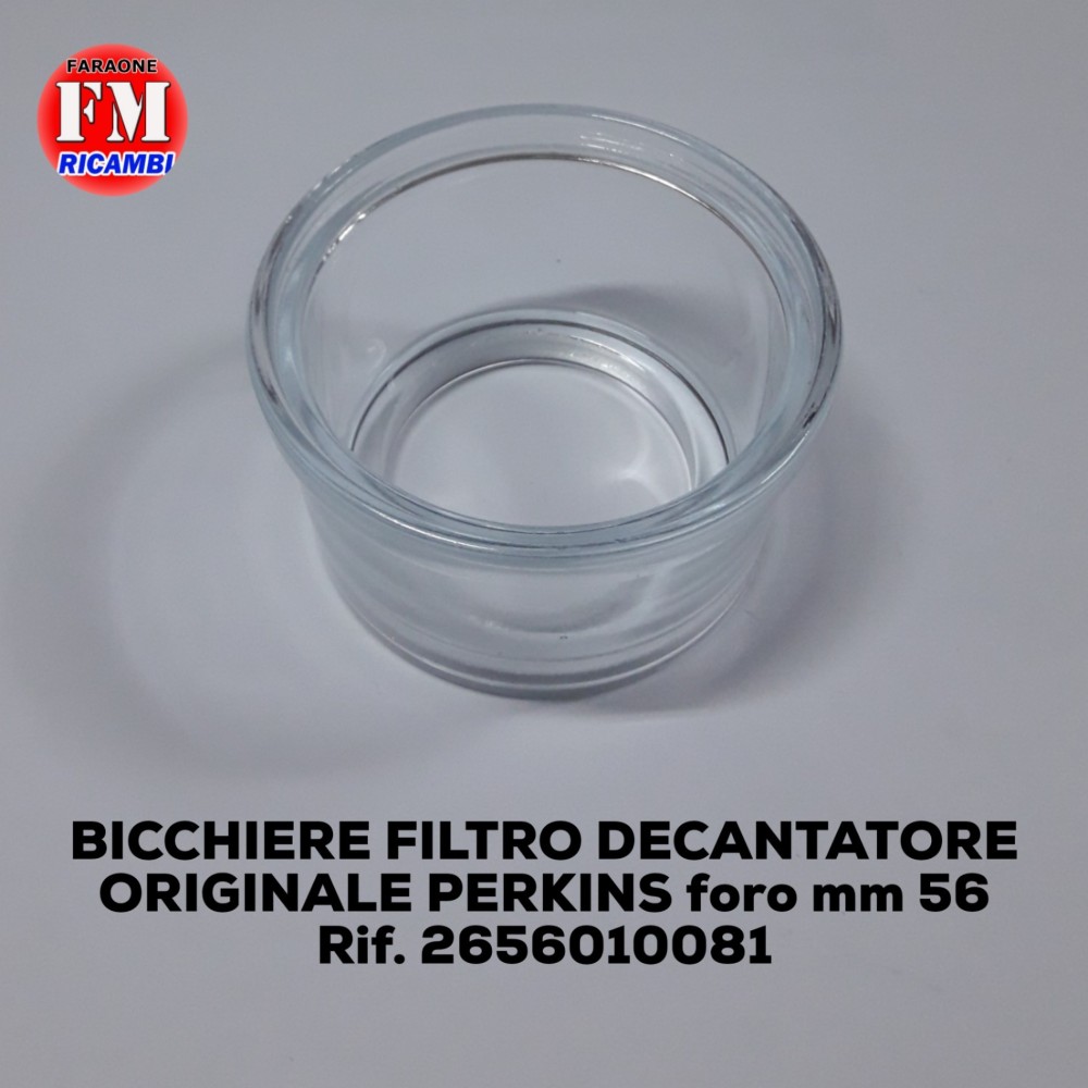 Bicchiere filtro decantatore originale Perkins - 2656010081