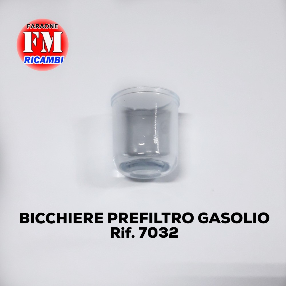 Bicchiere prefiltro gasolio - 7032