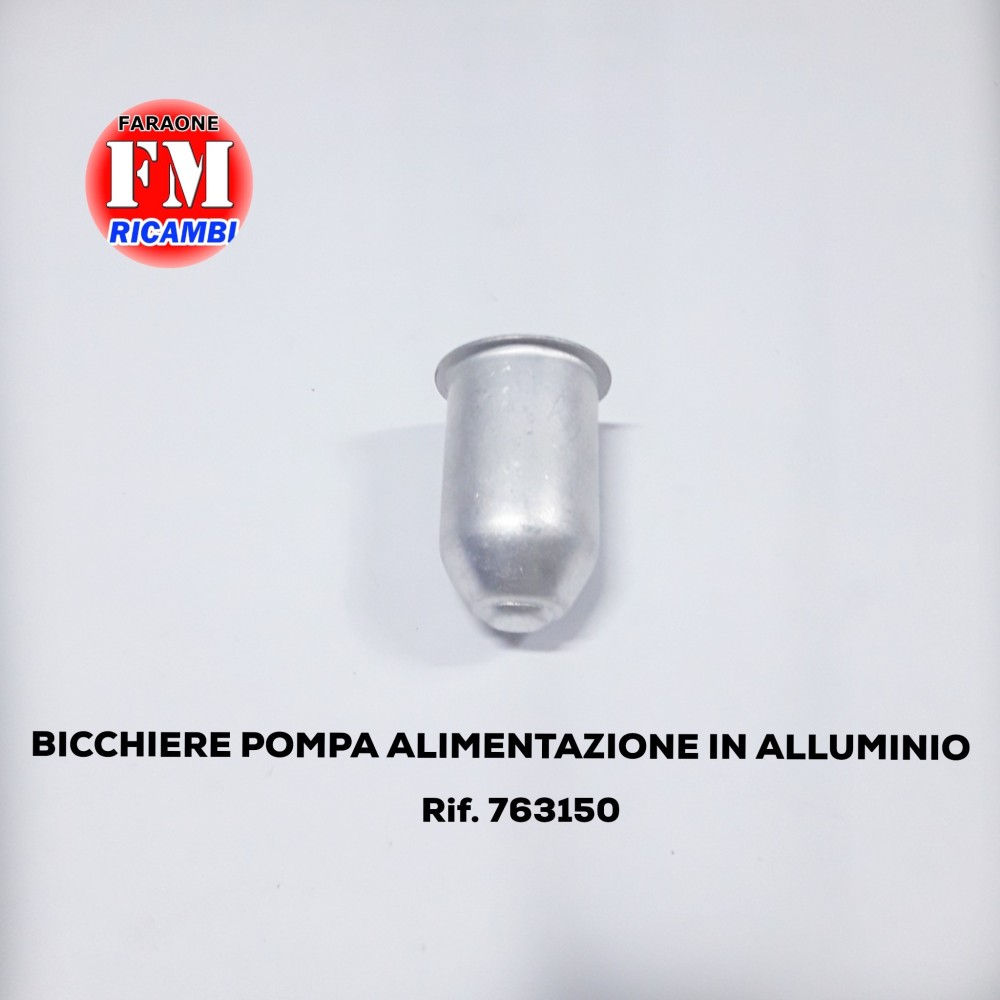 Bicchiere pompa alimentazione alluminio - 763150