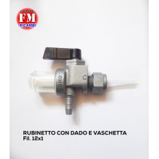 Rubinetto con dado e vaschetta