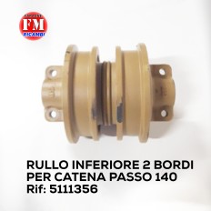 Rullo inferiore 2 bordi per...