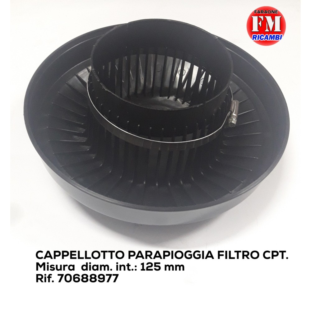 Cappellotto parapioggia filtro cpt. - 70688977