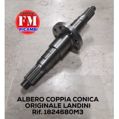 Albero coppia conica originale Landini - 1824680M3