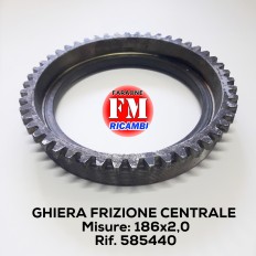 Ghiera frizione centrale -...