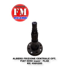 Albero frizione centrale -...