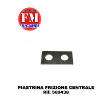 Piastrina frizione centrale...