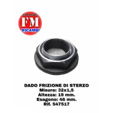 Dado frizione di sterzo -...