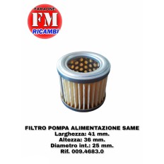 Filtro pompa alimentazione...
