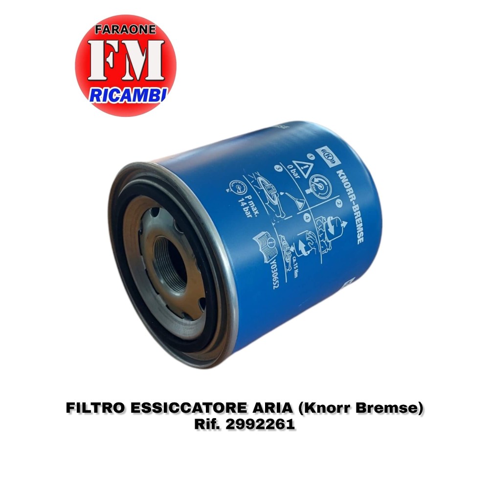 Filtro essiccatore aria (KNORR- BREMSE) - 2992261