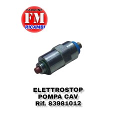 Elettrostop pompa cav -...