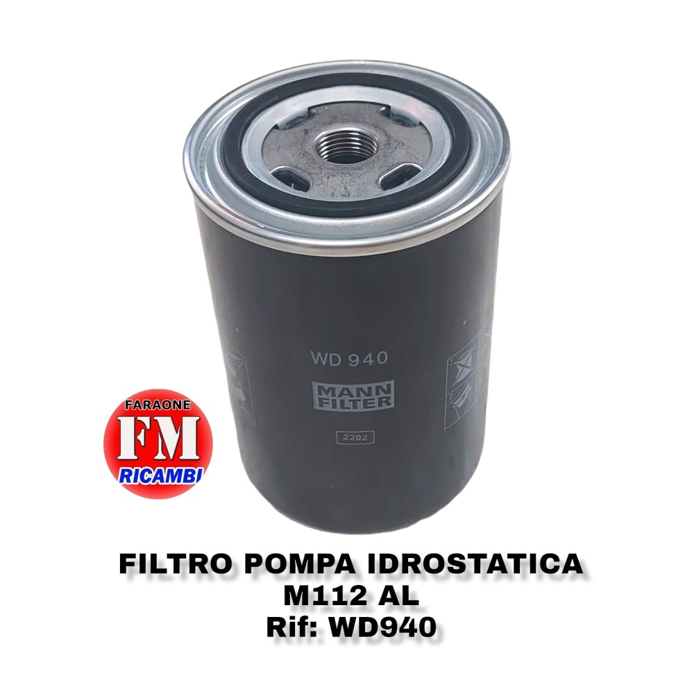 Filtro pompa idrostatica M112 AL - WD940