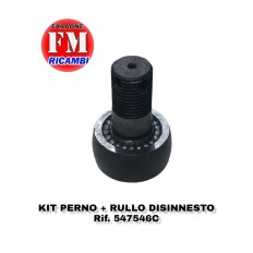 Perno con rullo disinnesto...