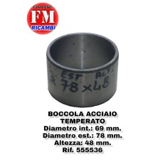 Boccola acciaio temperato -...