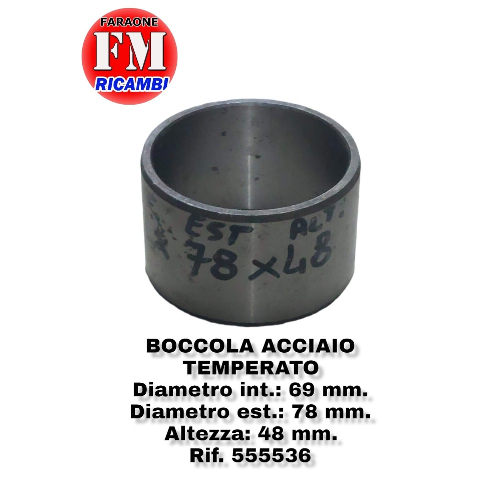 Boccola acciaio temperato - 555536