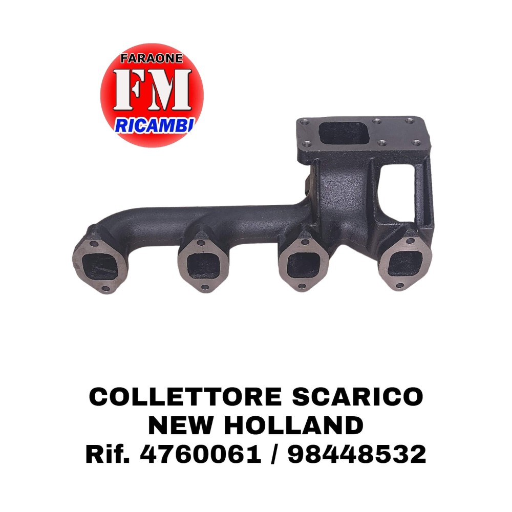 Collettore scarico New Holland - 4760061 / 98448532