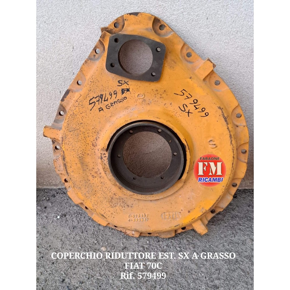 Coperchio riduttore  a grasso est. sx per Fiat 70C - 579499
